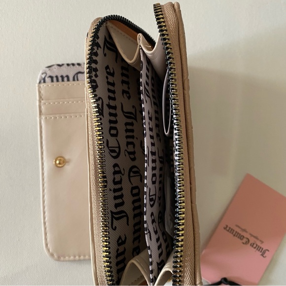 Juicy Couture Bundle NWT Mini Purse + Bifold Wallet - Picture 9 of 12